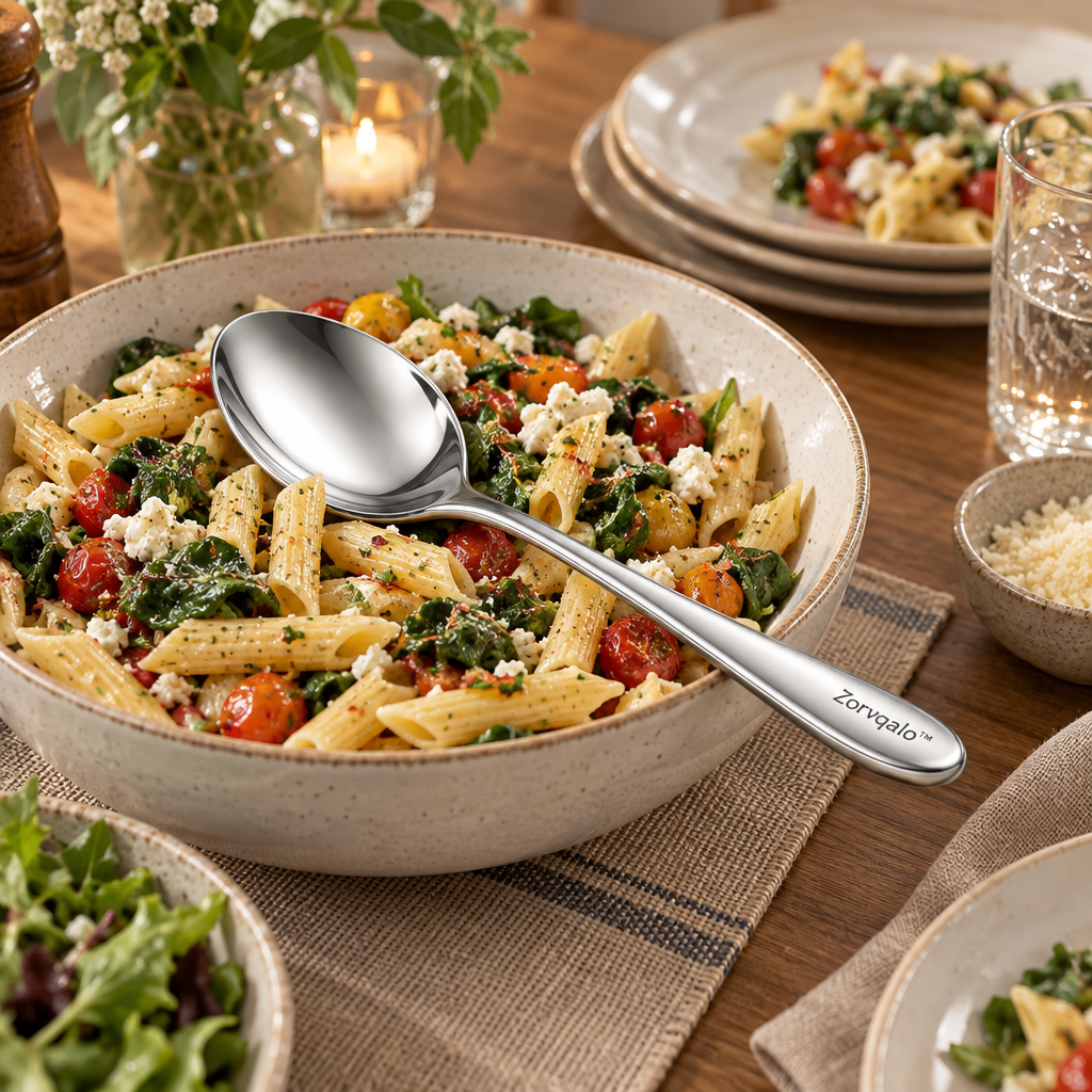 Zorvqalo™ Stainless Steel Serving Spoon
